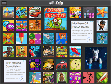 Tablet Screenshot of juegosfrip.biz